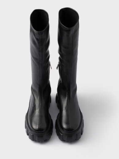 Monolith stetch nappa leather boots